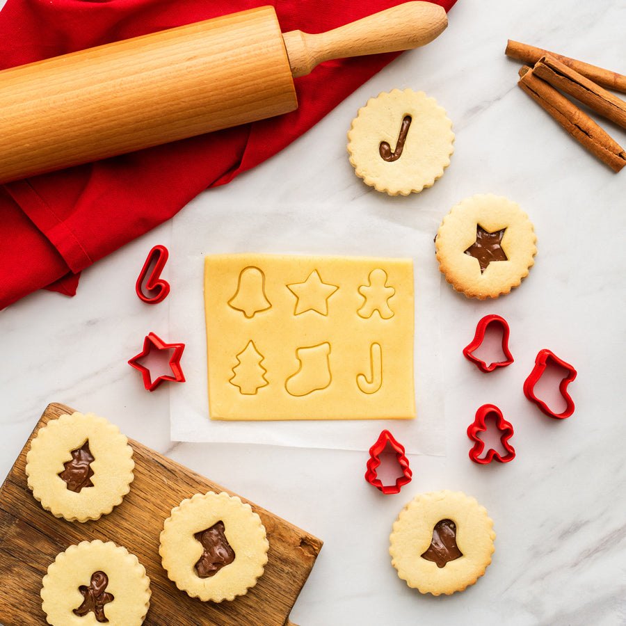 Christmas Cookie Mini Stamp 3D—Set of 6