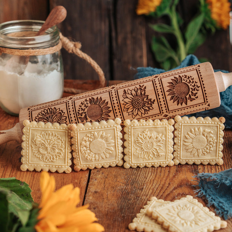 Sunflower Rolling Pin