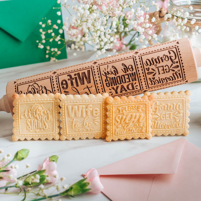 Wedding Rolling Pin - Pastrymade US