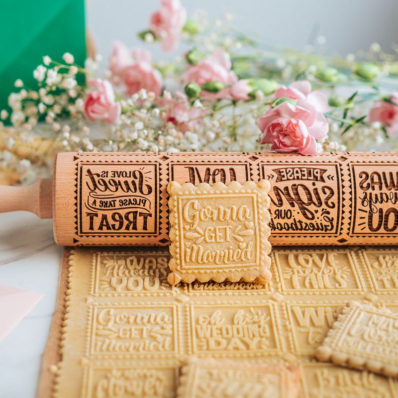 Wedding Rolling Pin - Pastrymade US