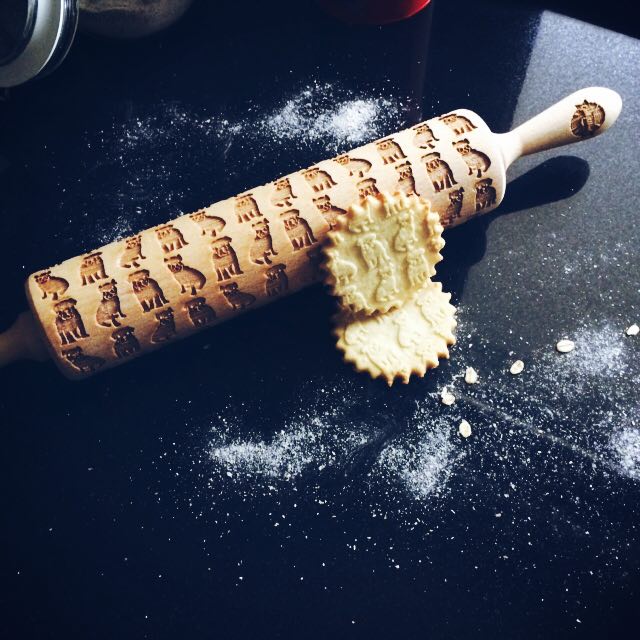 ENGLISH BULLDOG ROLLING PIN - pastrymade