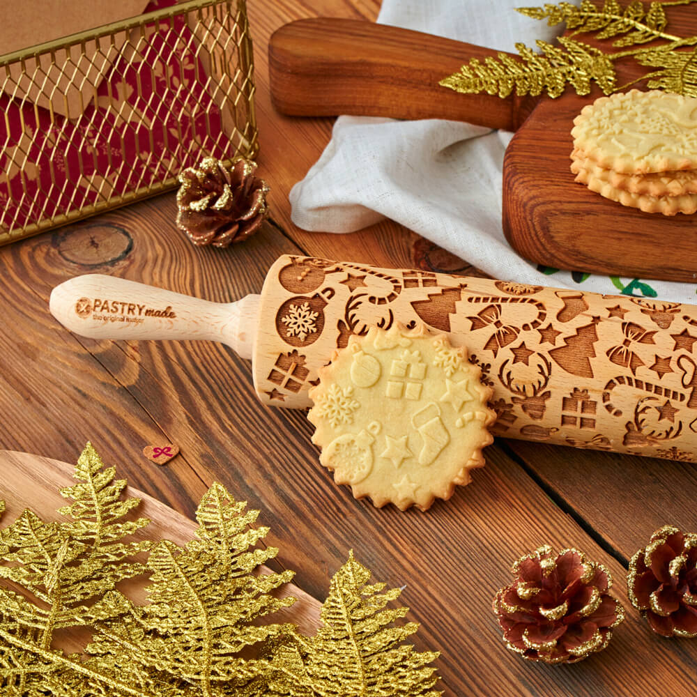 Christmas 3D Rolling Pin