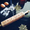 SNOWFLAKES ROLLING PIN - pastrymade