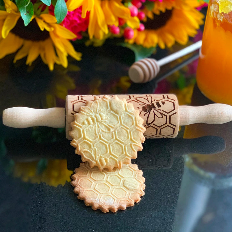 HONEYCOMB KIDS ROLLING PIN - pastrymade