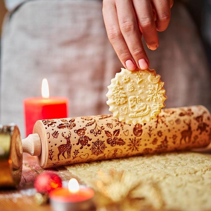 Christmas Joy Rolling Pin