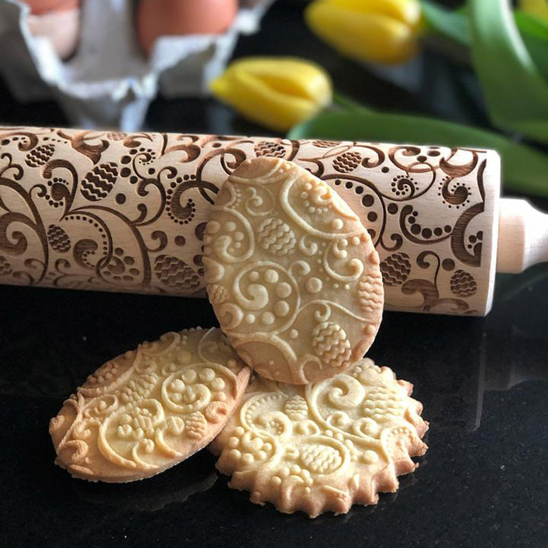 Floral Easter Rolling Pin