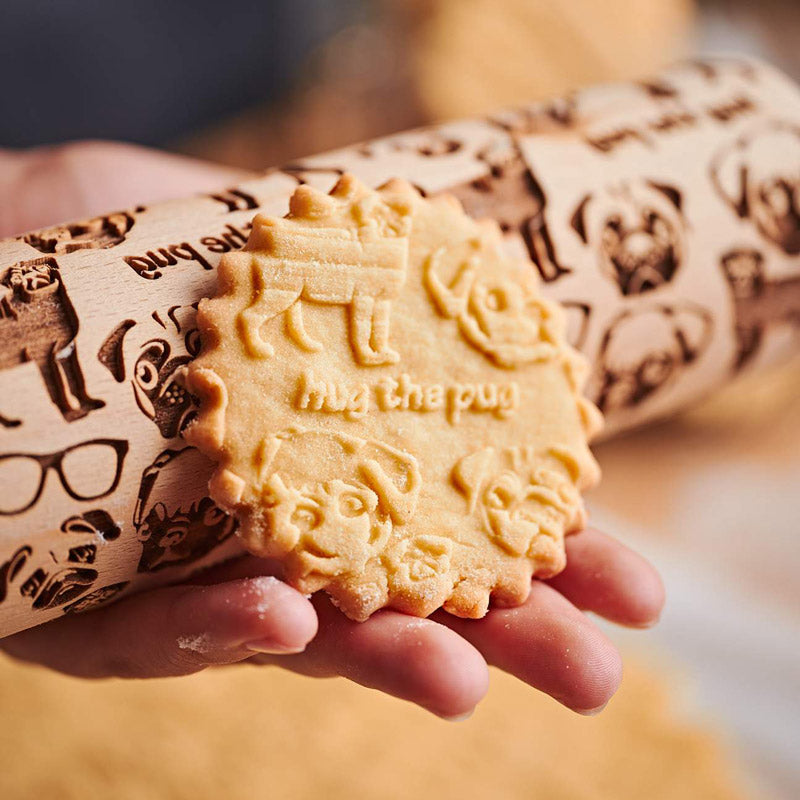 Hug The Pug Rolling Pin