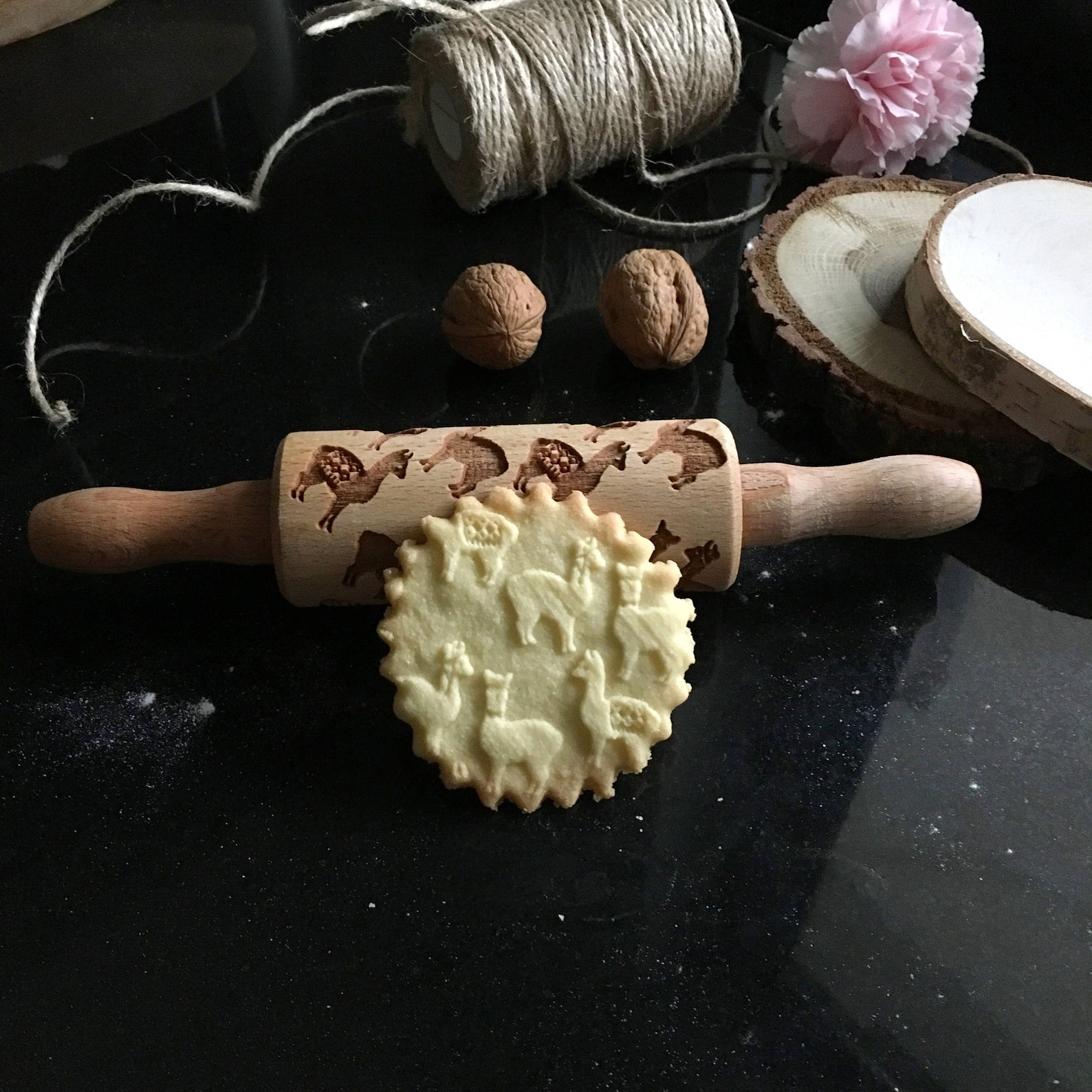 ALPACAS KIDS ROLLING PIN - pastrymade