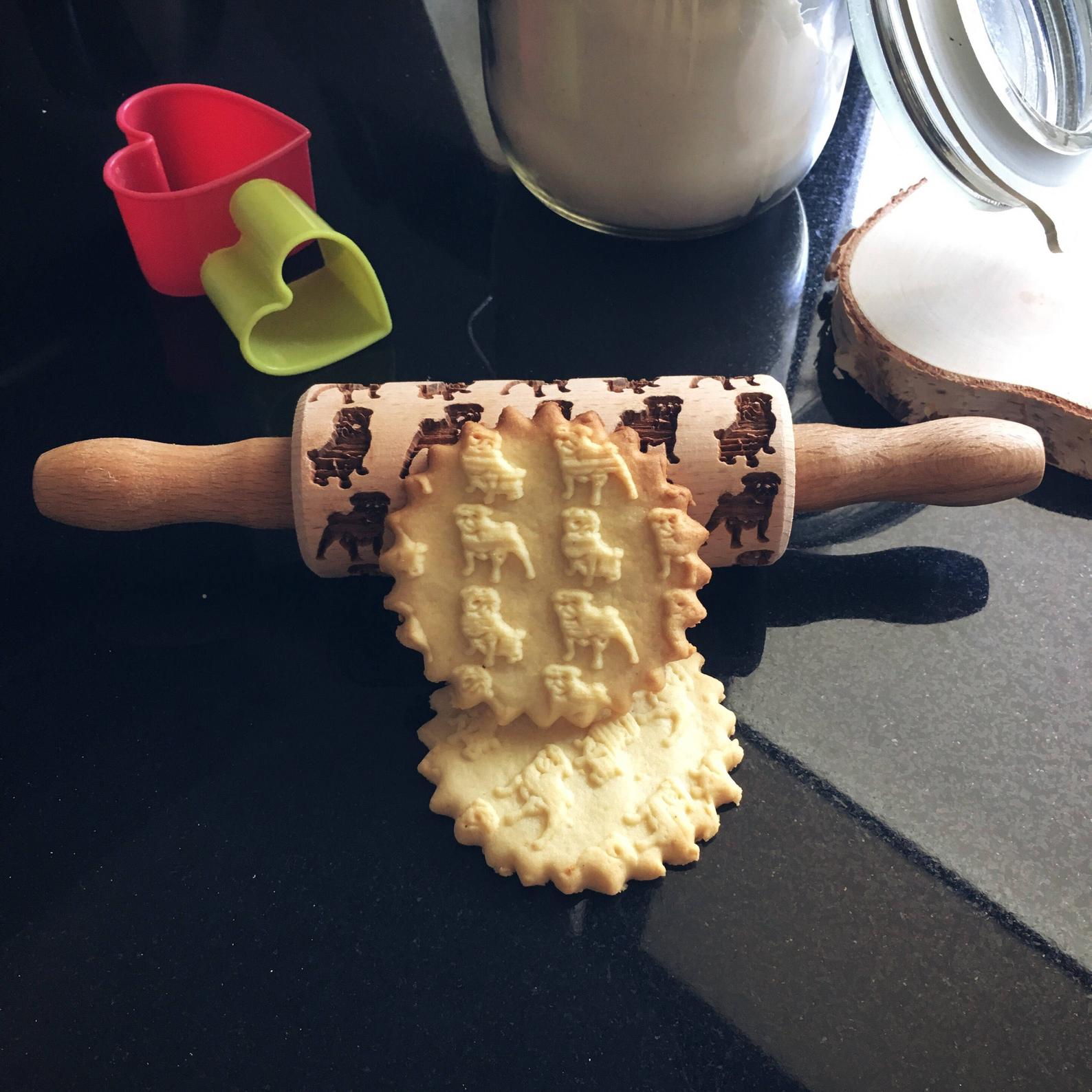 PUGS KIDS ROLLING PIN - pastrymade