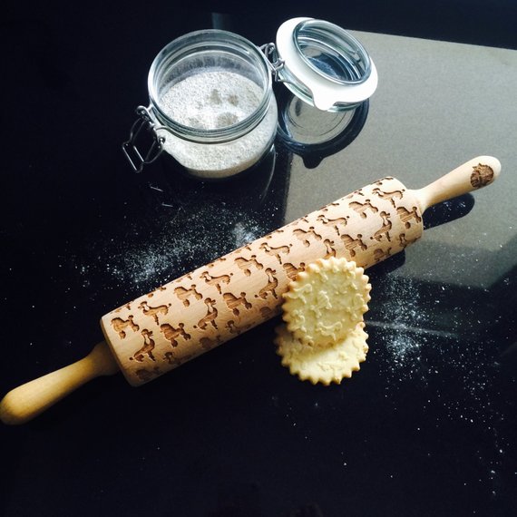 POODLE ROLLING PIN - pastrymade