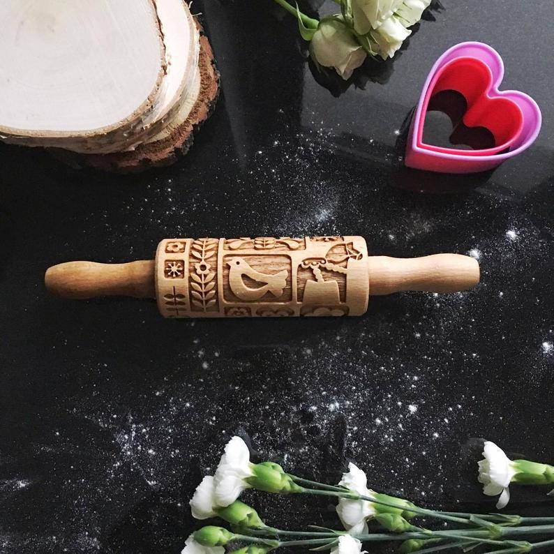 SCANDINAVIAN KIDS ROLLING PIN - pastrymade