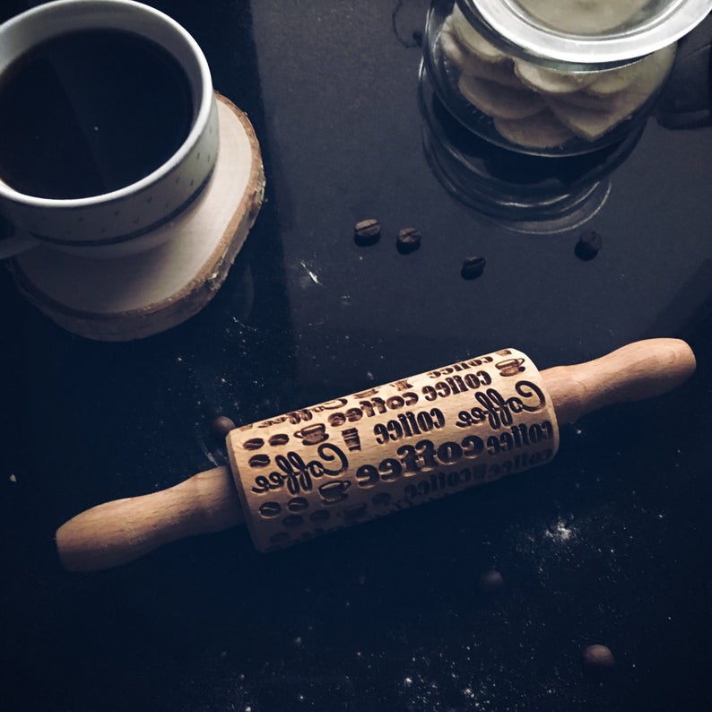 COFFEE KIDS ROLLING PIN - pastrymade