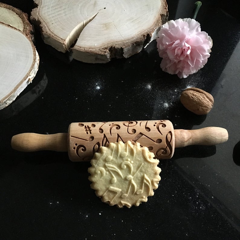 MUSIC THEME KIDS ROLLING PIN - pastrymade