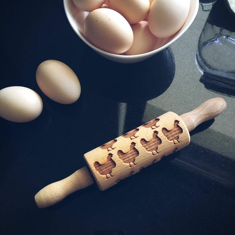 CHICKEN KIDS ROLLING PIN - pastrymade