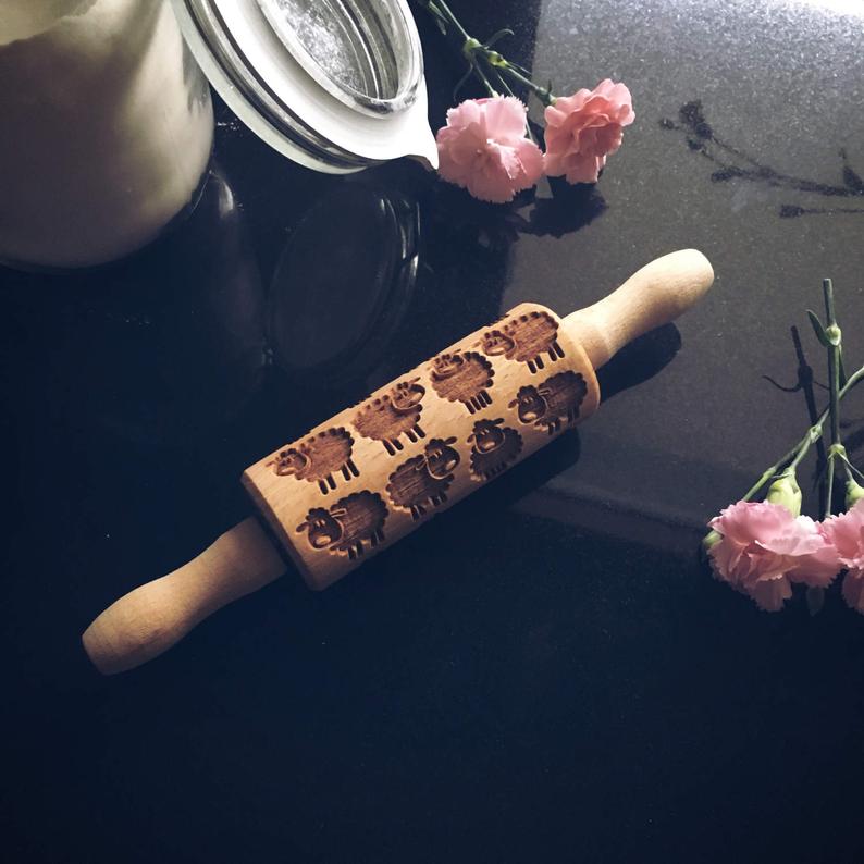 SHEEP KIDS ROLLING PIN - pastrymade