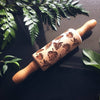 TROPICAL LEAVES KIDS ROLLING PIN - pastrymade