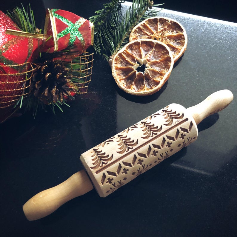 REINDEERS KIDS ROLLING PIN - pastrymade