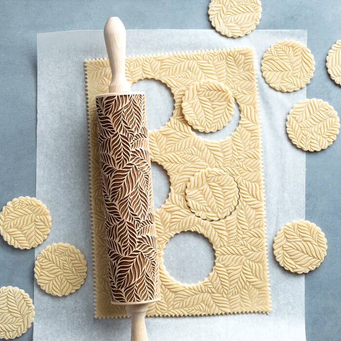 LEAVES ROLLING PIN - pastrymade