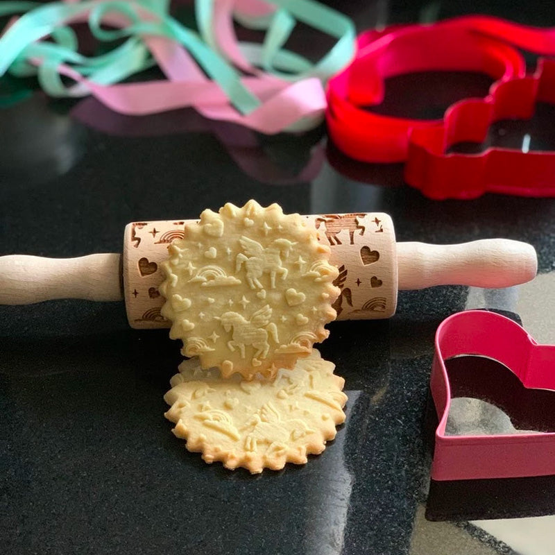 UNICORN KIDS ROLLING PIN - pastrymade