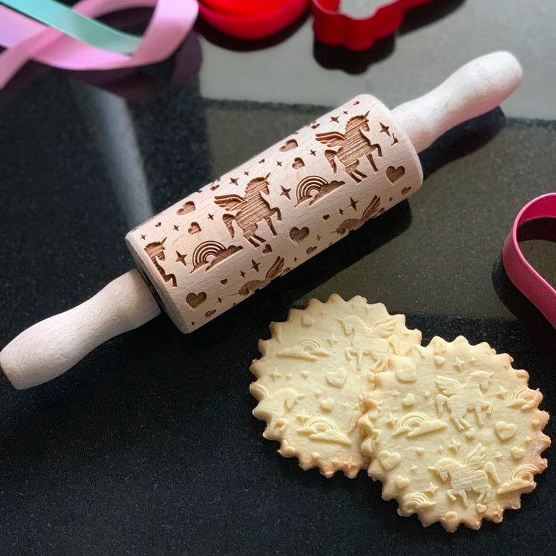 UNICORN KIDS ROLLING PIN - pastrymade