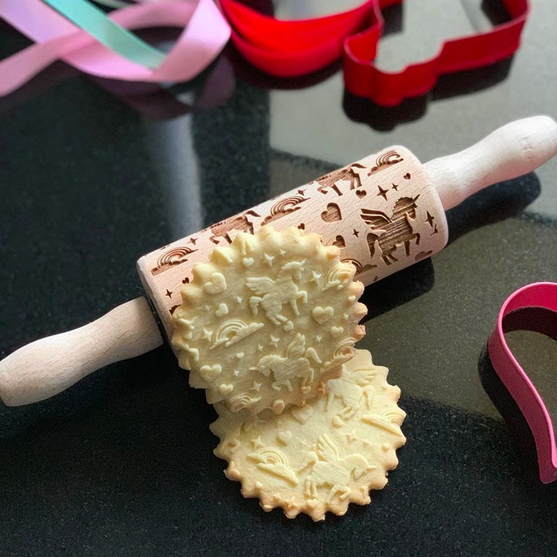 UNICORN KIDS ROLLING PIN - pastrymade